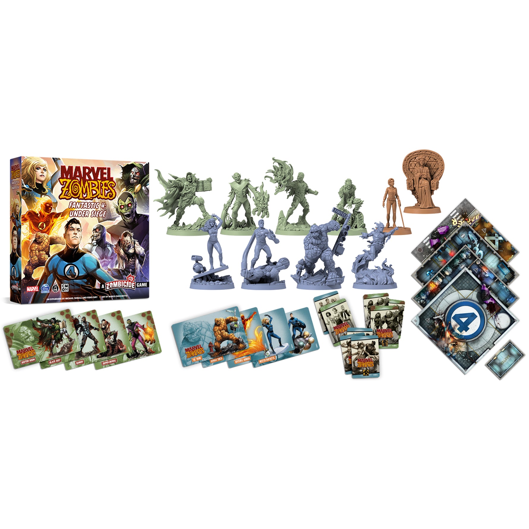Zombicide : Marvel Zombies - Fantastic 4 Under Siege
